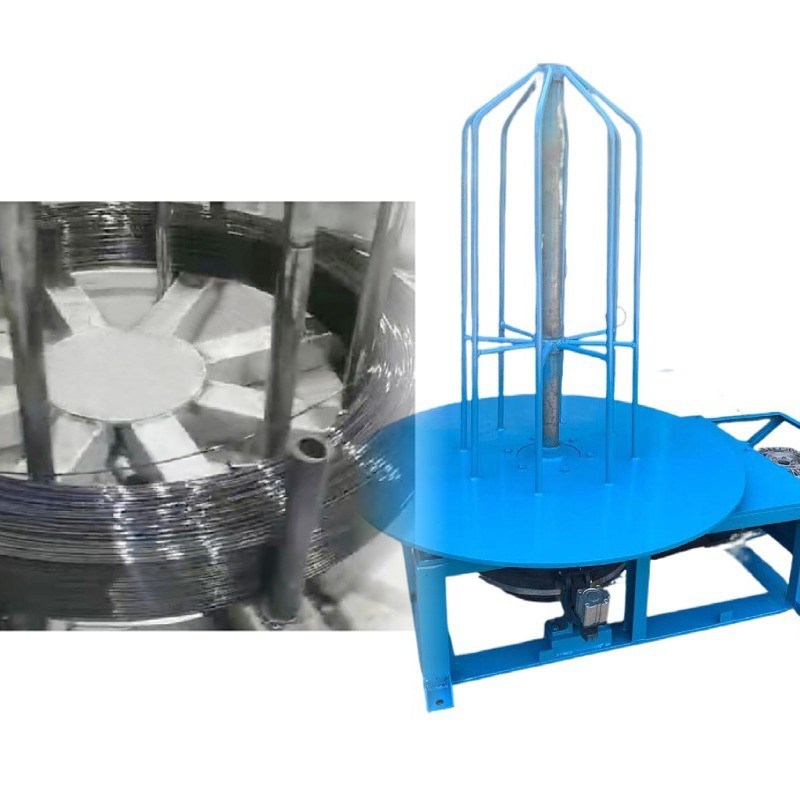 Máquinas para enrolar fios de aço na indústria da galvanização