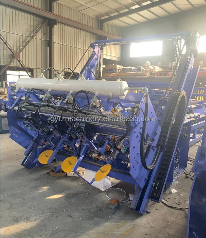 Máquina de bandagem de borda de prensagem a quente para produção de pernas de paletes de serragem de madeira de compressão