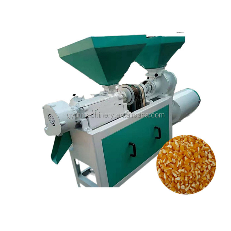 Máquina de fazer grãos de milho de pequeno porte Máquina de moagem de milho para operação fácil