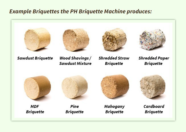 Máquina de fabricação de briquetes de erva de elefante de 380v para ramos de palha e combustível ecológico