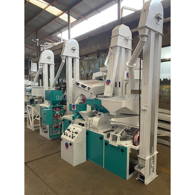 Agricultura Função Moinho de Arroz 15 toneladas Mini-Milhão de Arroz Automático