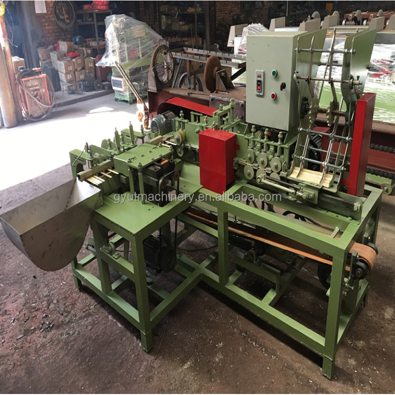 5.5KW Máquina de afiar paus de comida de alta capacidade para 80000 Pecs/8 horas de eficiência