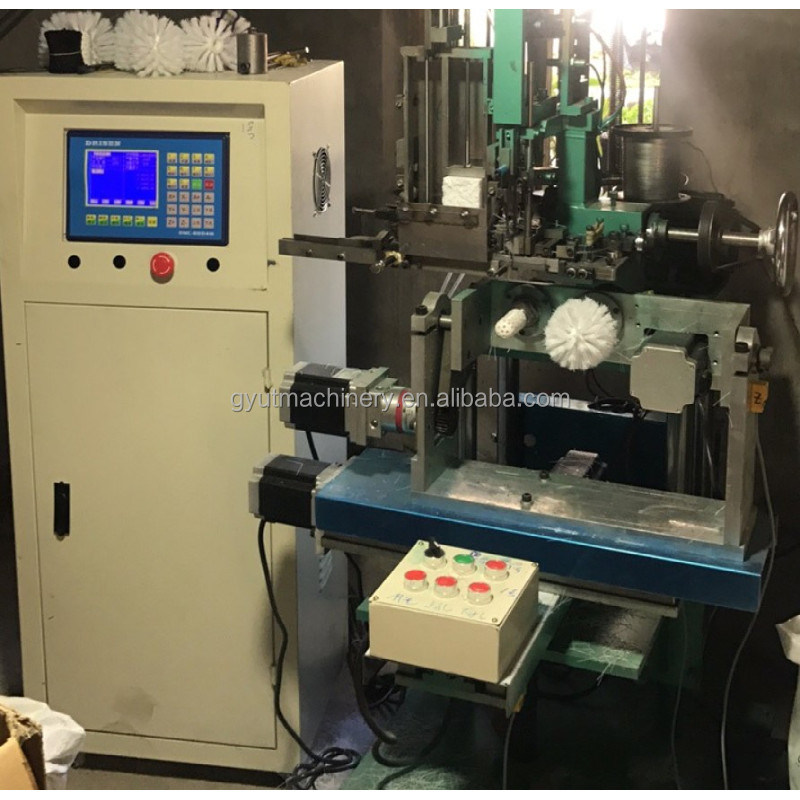Localização Reino Unido Equipamento de fabricação de vassouras de tufting de duplo estágio feito sob medida