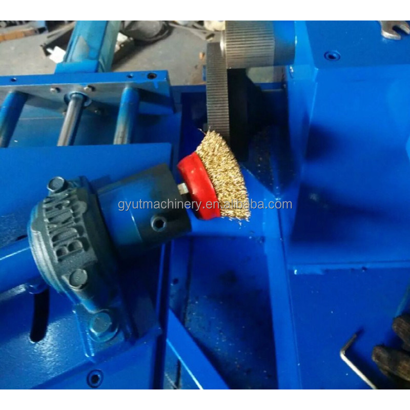 Máquina de fabricação de escovas de arame elétrico torcido CNC de 24v com motor a corrente contínua para escovas de rodas de arame elétrico roscado