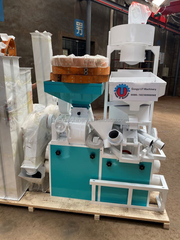 Vantagem de trabalho Máquina de moagem de arroz automática para produção de 15 toneladas/dia
