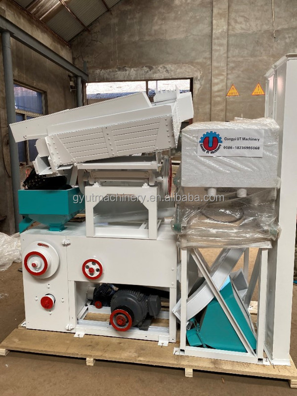 Vantagem de trabalho Máquina de moagem de arroz automática para produção de 15 toneladas/dia