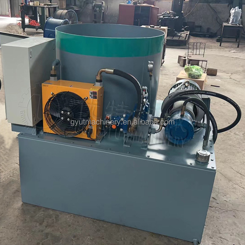 250-300 kg por hora Capacidade Máquina de prensagem de briquetes de madeira hidráulica