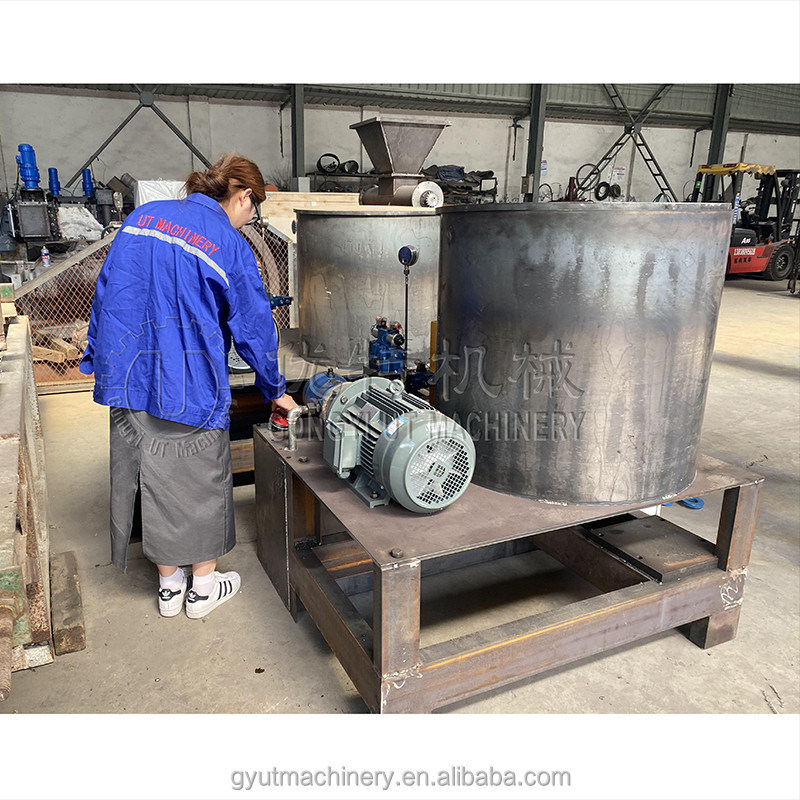 250-300 kg por hora Capacidade Máquina de prensagem de briquetes de madeira hidráulica