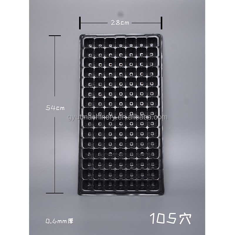 200 bandejas por hora bandeja preta plantador de sementes de repolho para plantação rápida e precisa