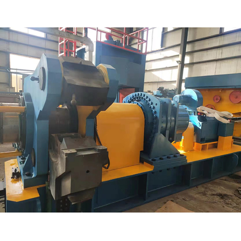 Linha de extrusão de máquina de barras de alumínio/cobre usadas para o local de trabalho 27 metros de comprimento