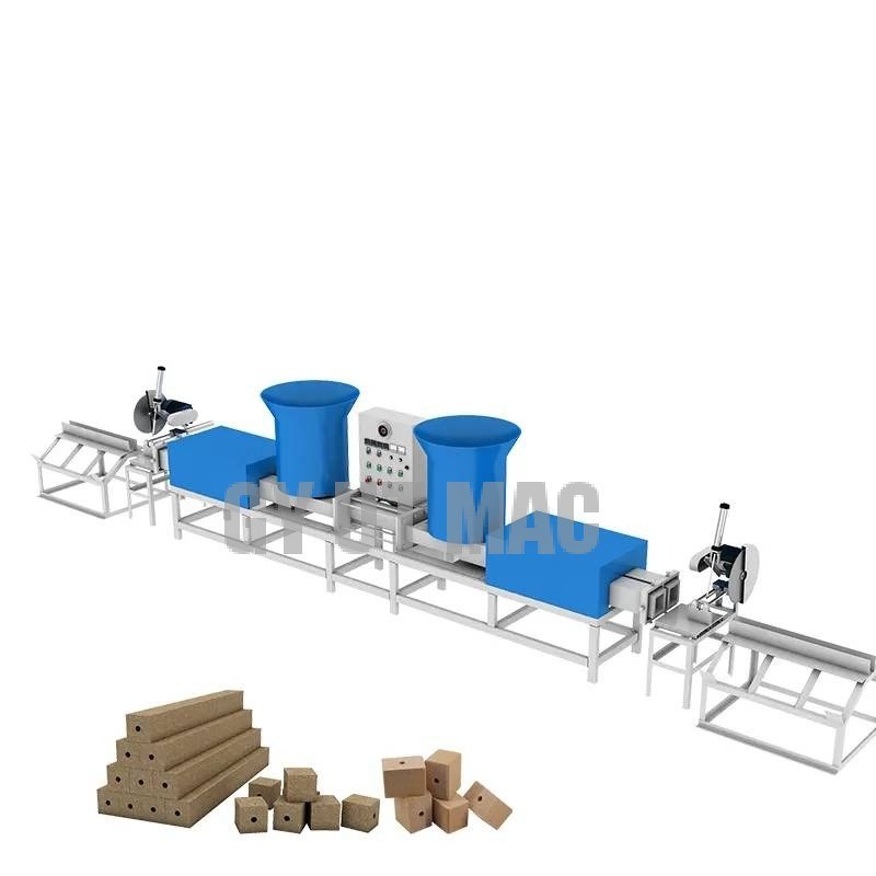 1200 KG peso Prensa hidráulica para UT comprimido madeira serrada máquina de fabricação de blocos