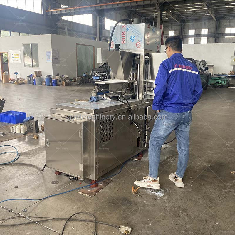 Máquina de banho pneumático de alta produtividade com moldes de 16 peças e preço acessível