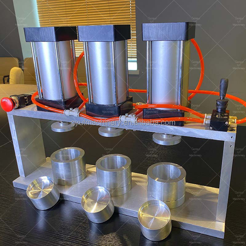 2024 Máquina de fabricação de sabão de bomba de banho pneumática para produção de sal em bolhas