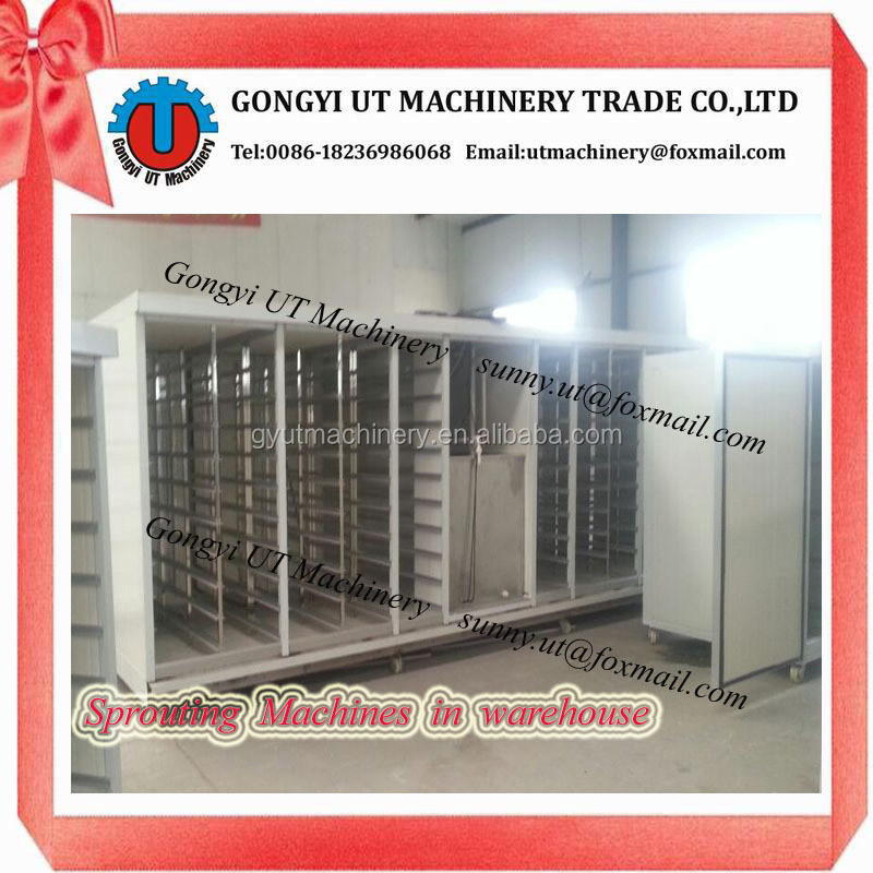 Equipamento de processamento de raízes de feijão para consumo diário de água de 3m3 Produção de brotos