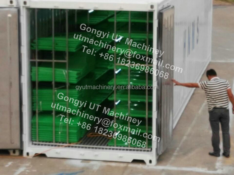 Tipo de recipiente Máquina de germinação de sementes de trigo e de erva de cevada para instalações de fabrico