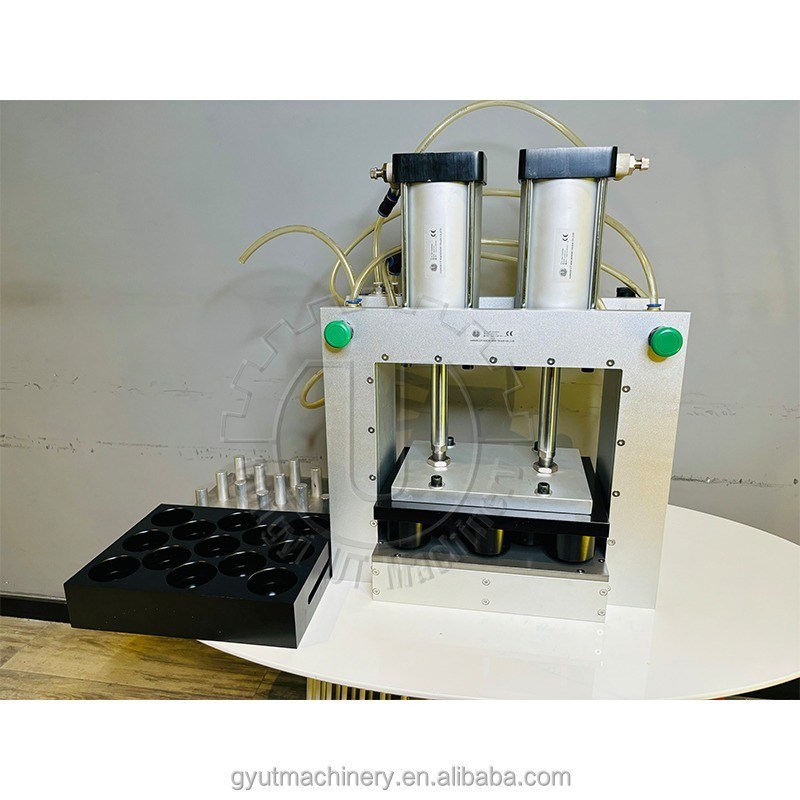 Máquinas de prensagem de bombas de banho pneumáticas personalizadas para a produção de bolas e barras de shampoo