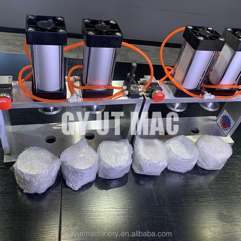 Melhore sua produção de bombas de banho com máquinas de prensagem pneumática e moldes personalizados