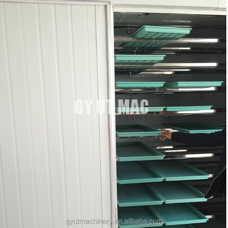 Máquinas hidropónicas para a produção de micro-verdes de cevada de tipo recipiente de camada multi-PLC