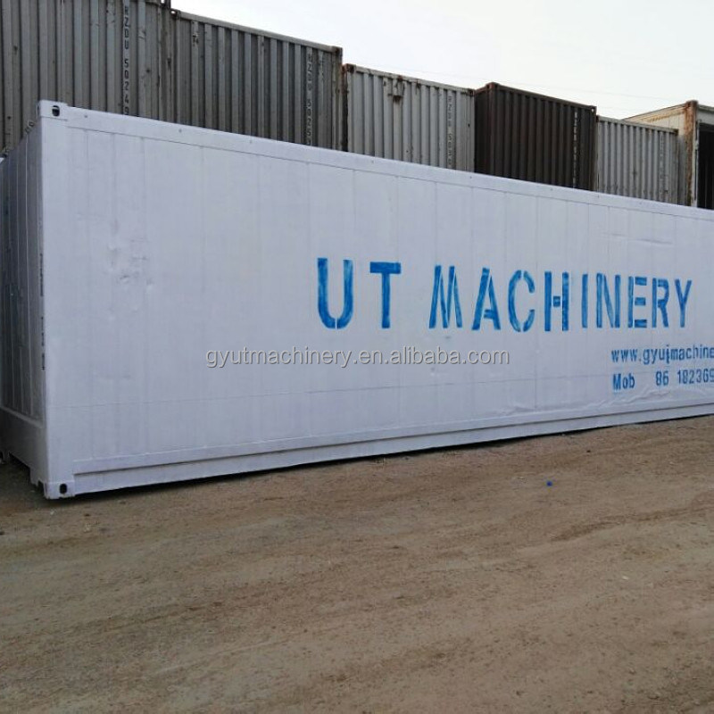 Multifunção 20GP Container de transporte hidropônico Fazenda para casa 1200KG Peso Forragem verde