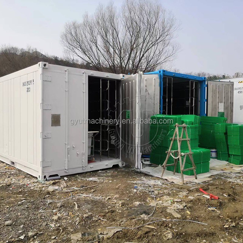 Equipamento hidropónico de forragem Sistema de cultivo de 1200 kg/dia com ciclo de produção de 3-4 dias