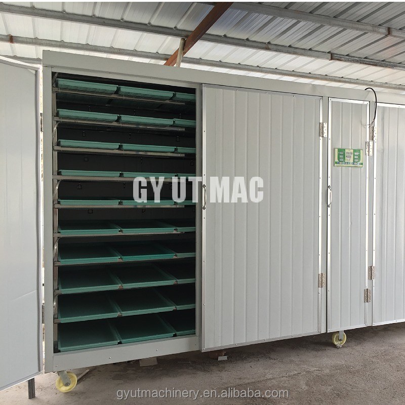 Sistema hidropónico de crescimento de cevada de 2400w de alta produtividade para um ciclo de produção de 3-4 dias