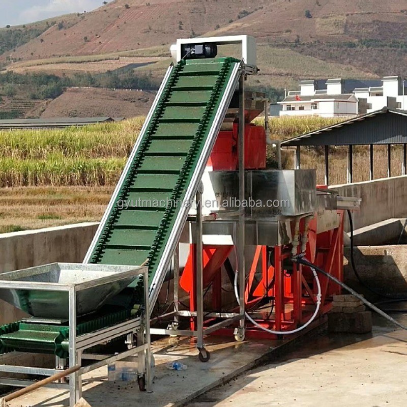 Máquina de descascar grãos de café/cacau para produção industrial com 910*730*1265mm de tamanho