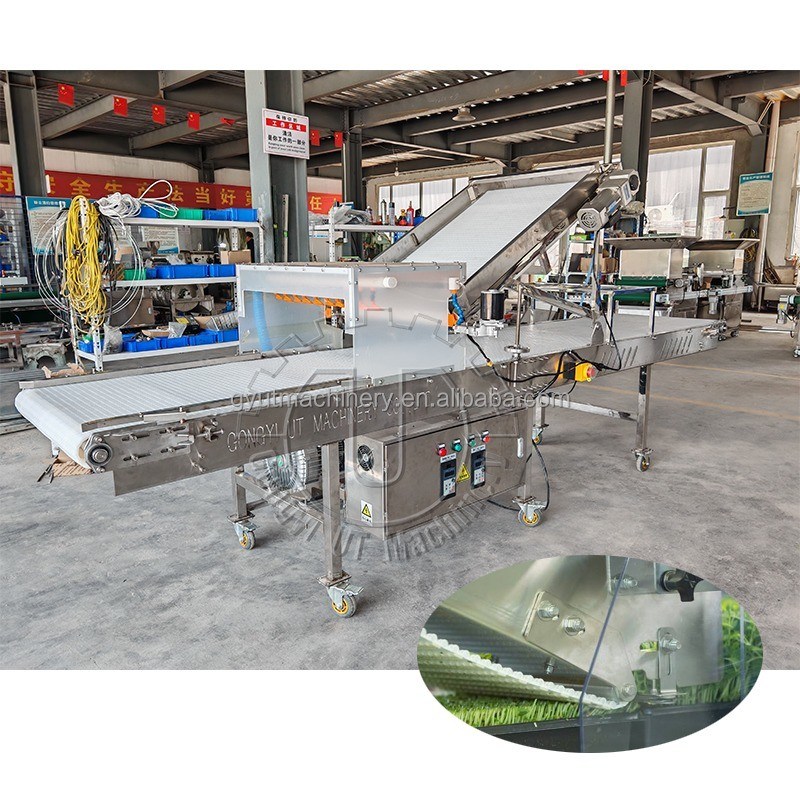 Máquina de espuma de alta capacidade bandeja de colheita Largura de corte mm De acordo com a largura da bandeja